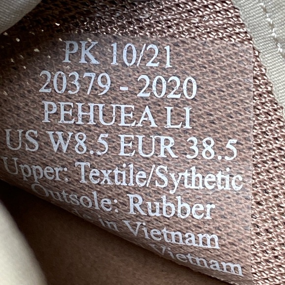 Olukai Pehuea Lī lace-up sneakers / slides - Picture 3 of 16